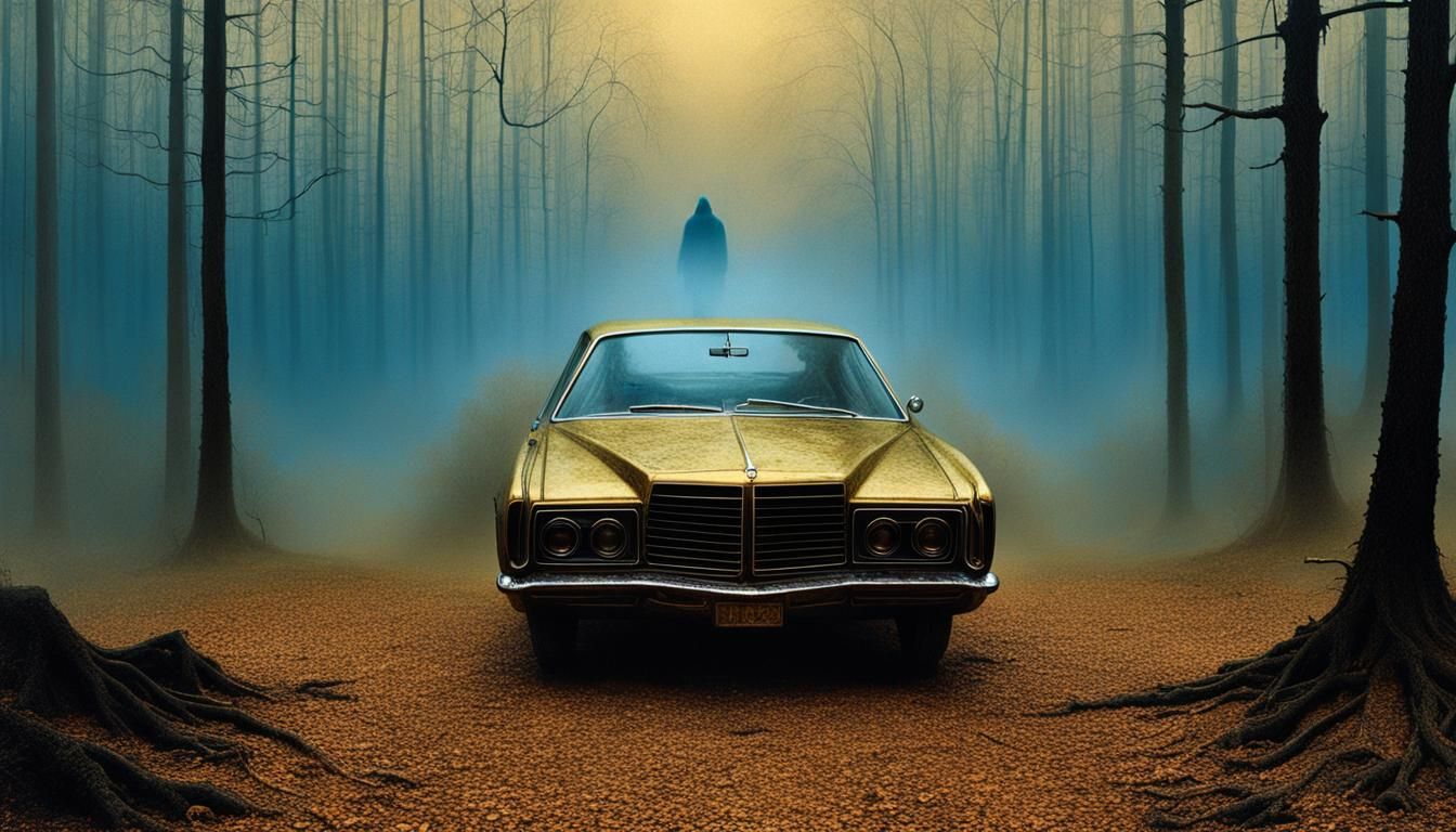 his car