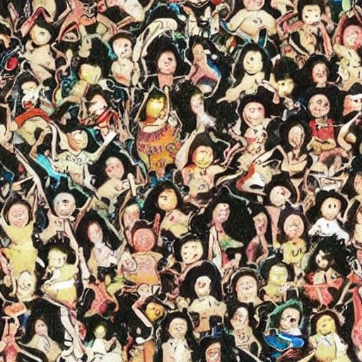 Surreal Portrait of an AI's Inner World