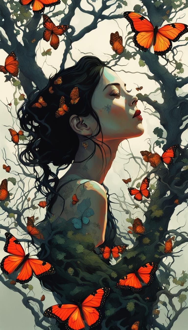 Submissive Goddess in Chiaroscuro Splendor