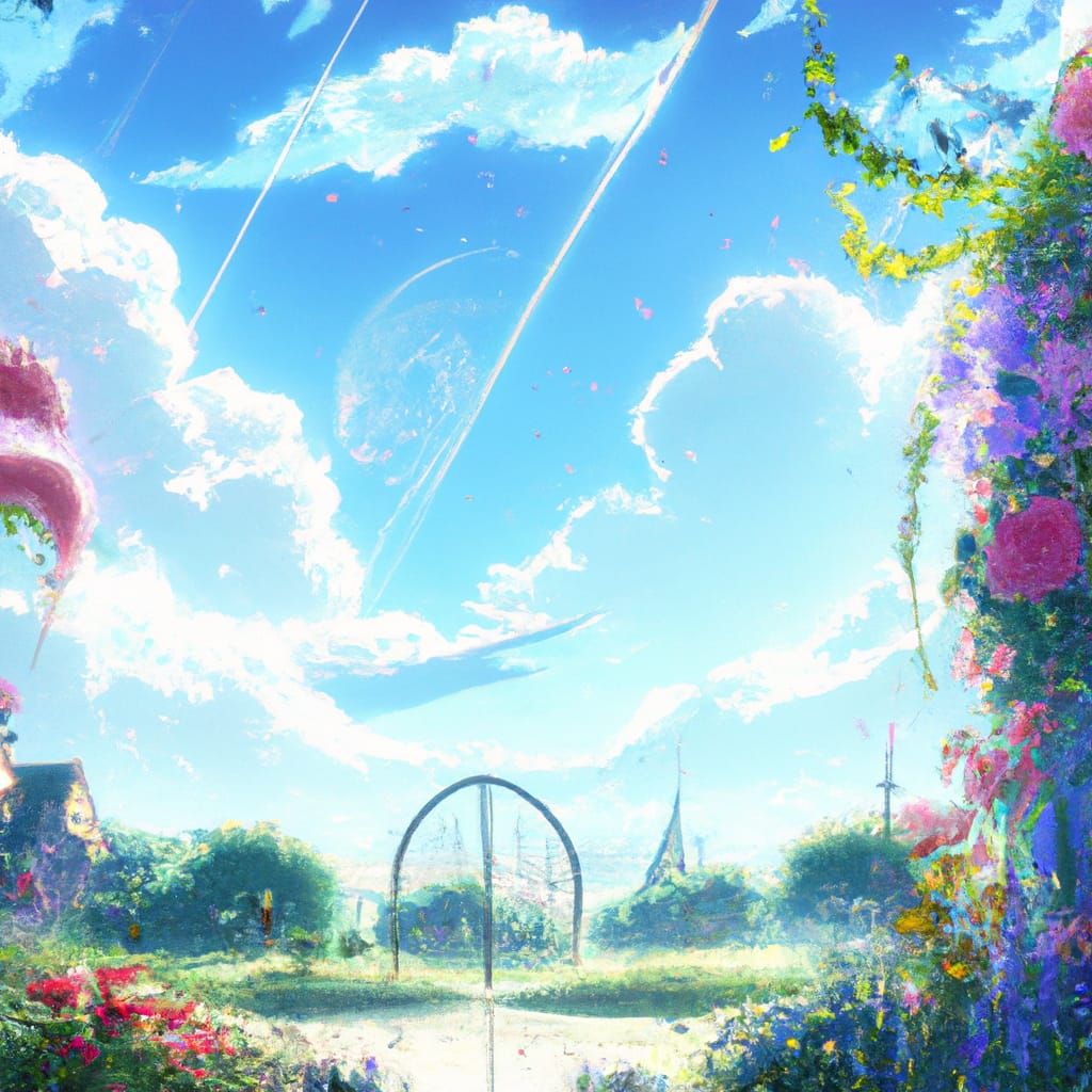 Secret flower garden