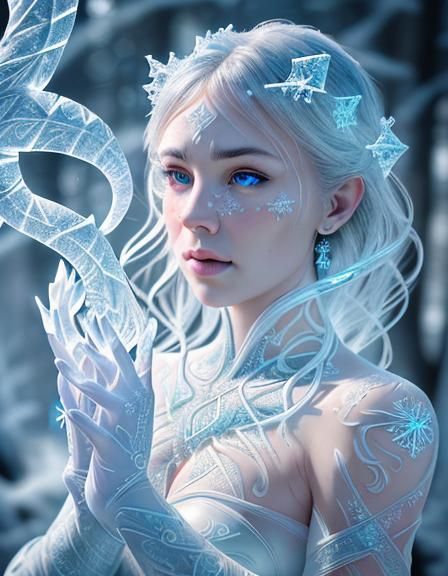 Casting frosty spells