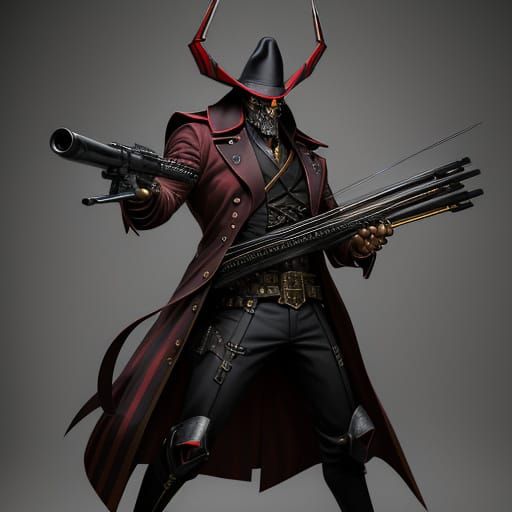 Crime-Lord Potooroo in Pinstripes with Gatling Crossbow