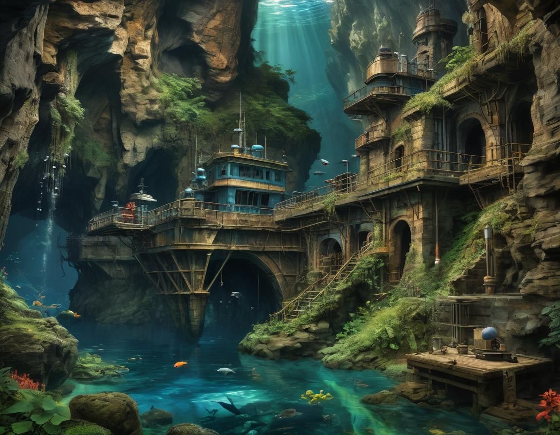 Base for training naval saboteurs