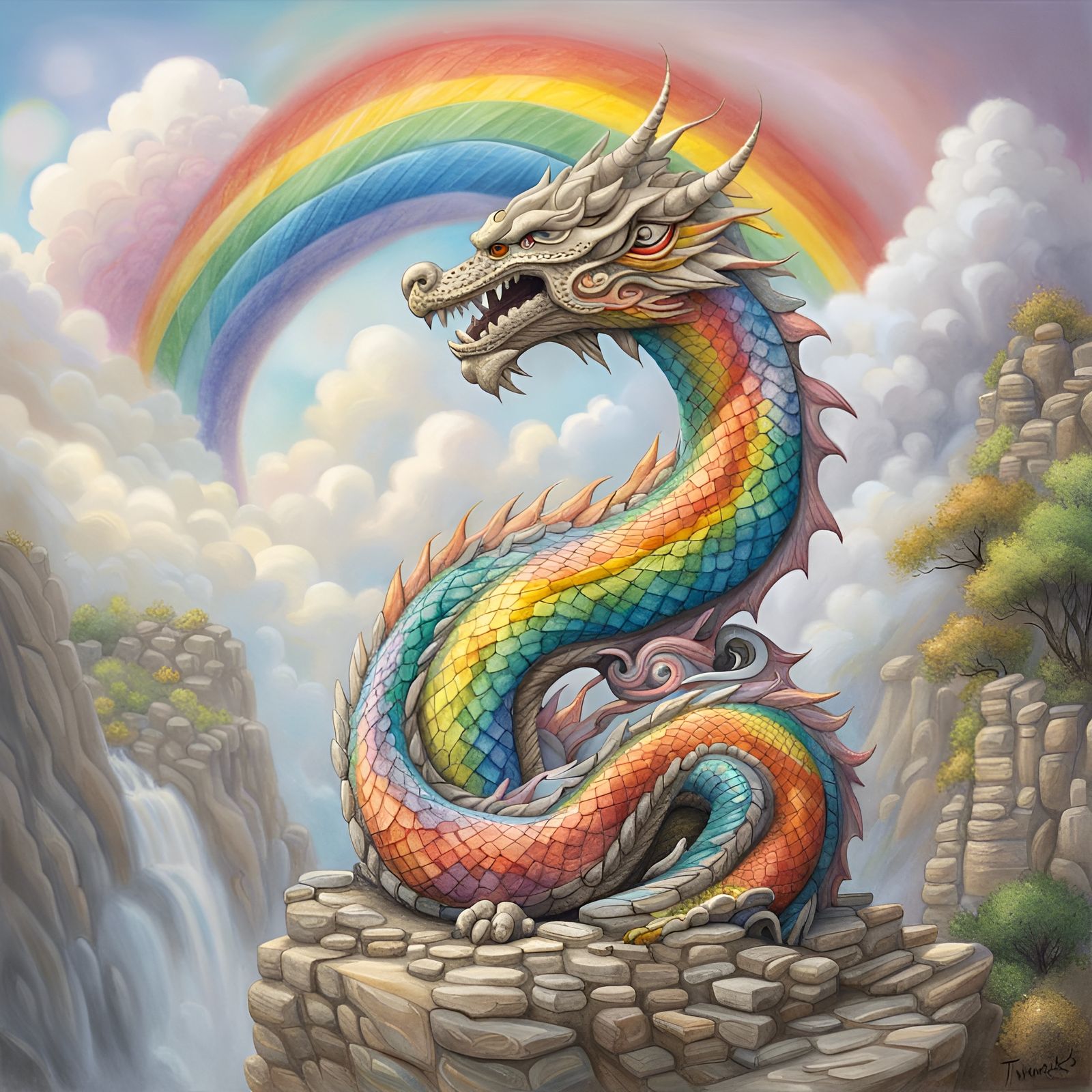 Rainbow Dragon
