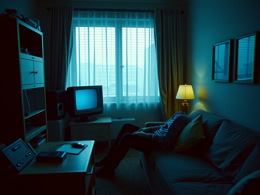 Melancholic Futurism in a Dystopian Rental