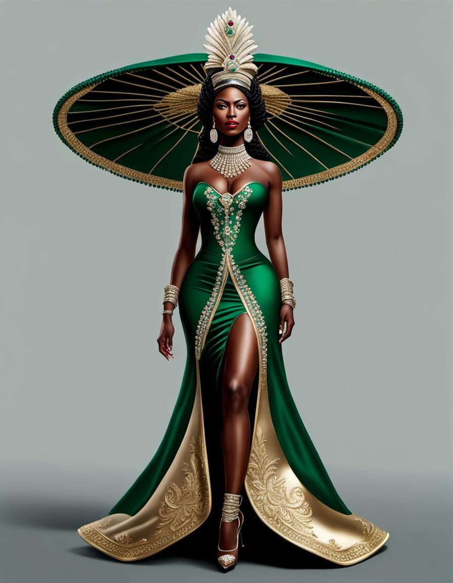 Sultry Colombian Goddess in Elegant Minimalist Chic