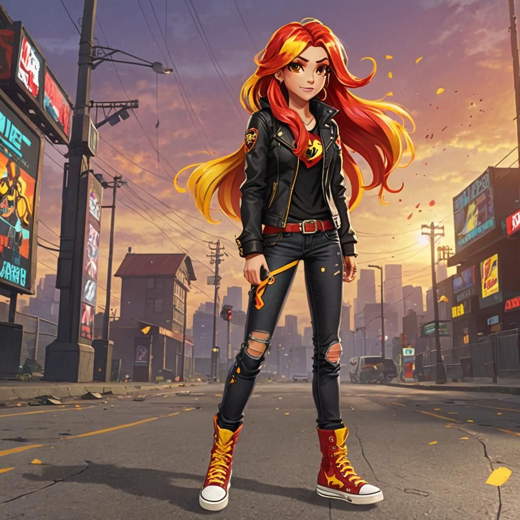 Girl Gamer Wins Tournament in Vibrant Style