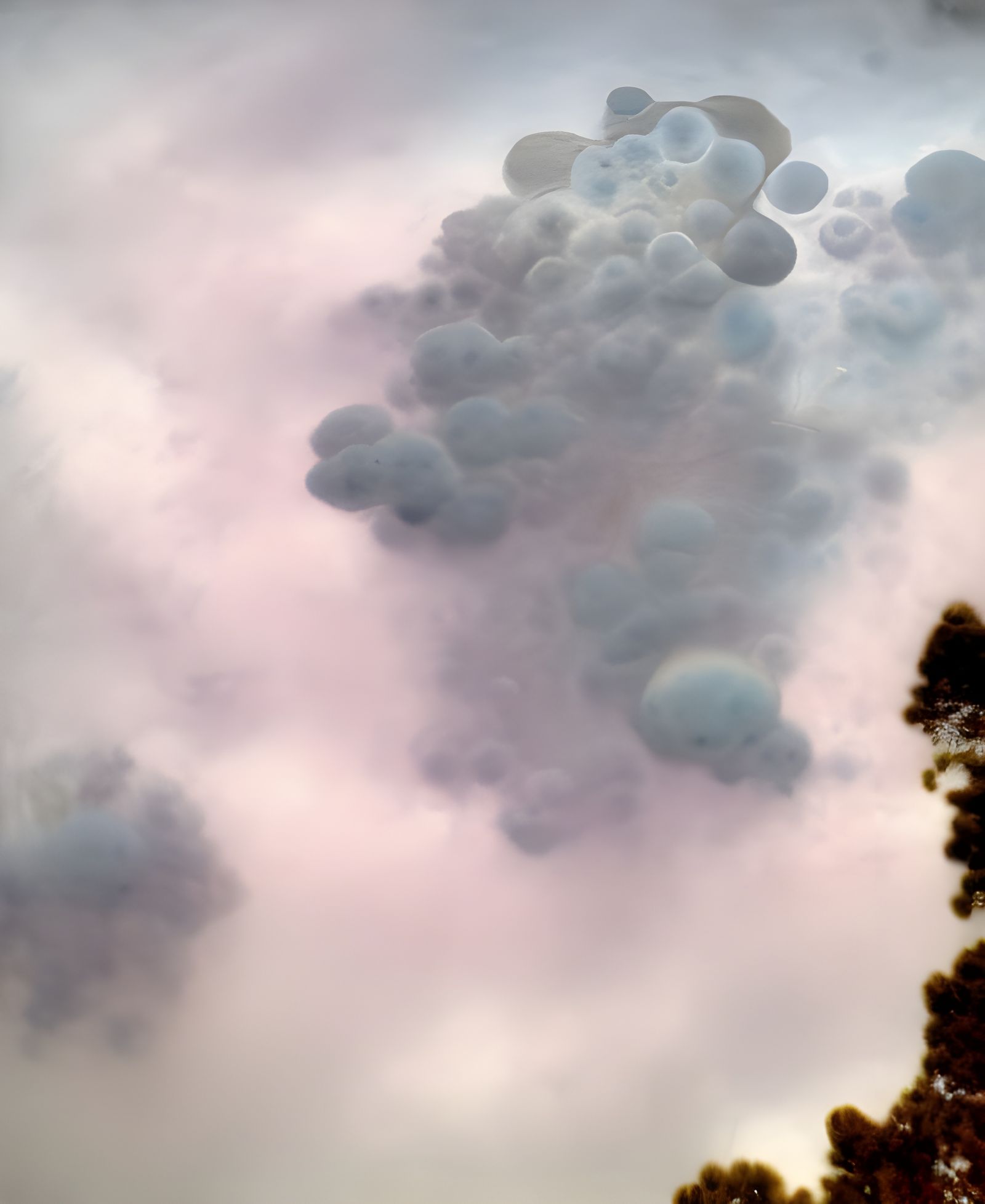 Ethereal Dreamscapes in Vibrant Chromatic Aberration