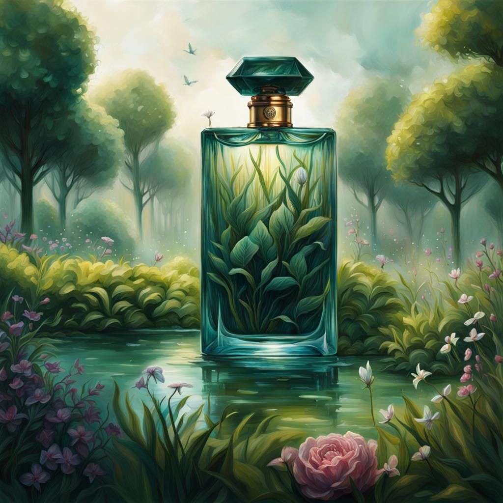 Surrealistic Garden of Dreams and Renewal