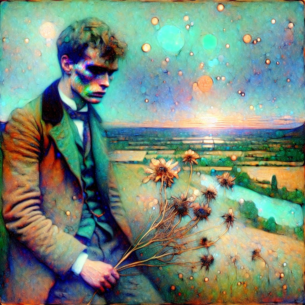 Lost Innocence Amidst Turquoise Hues