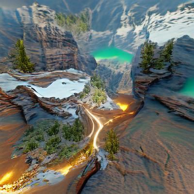 Breathtaking National Parks in Epic Volumetric Lighting
