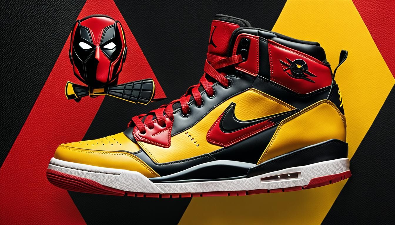 Custom Deadpool Wolverine Nike Air