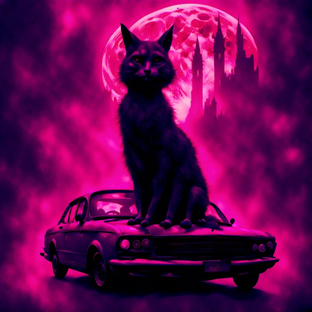 Dark Fantasy Realism Squirrel Batman Standing Majestically