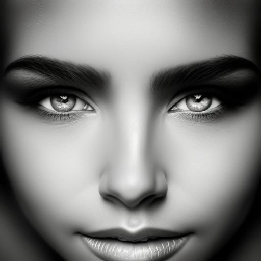 Majestic Queen in Ethereal Jungle Portrait