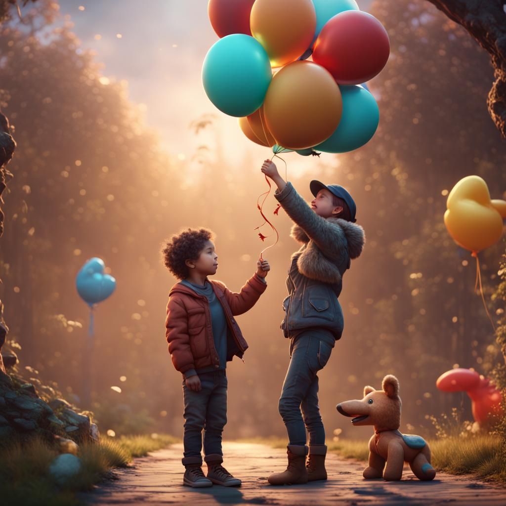 Balloons in the Park