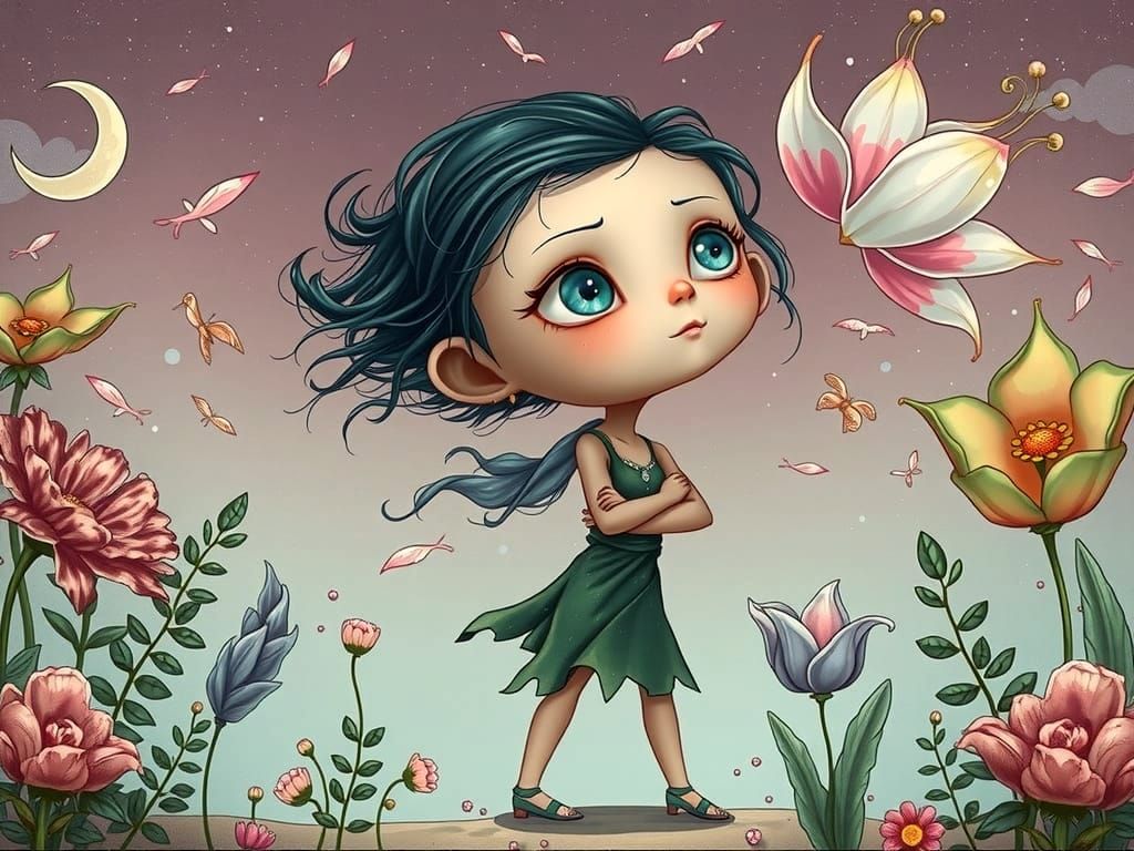 AI Generated Whimsical Girl