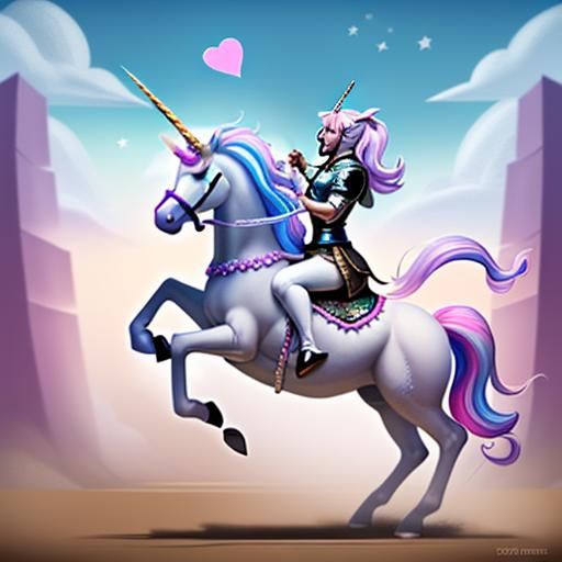 Unicorn  jousting for dollars
