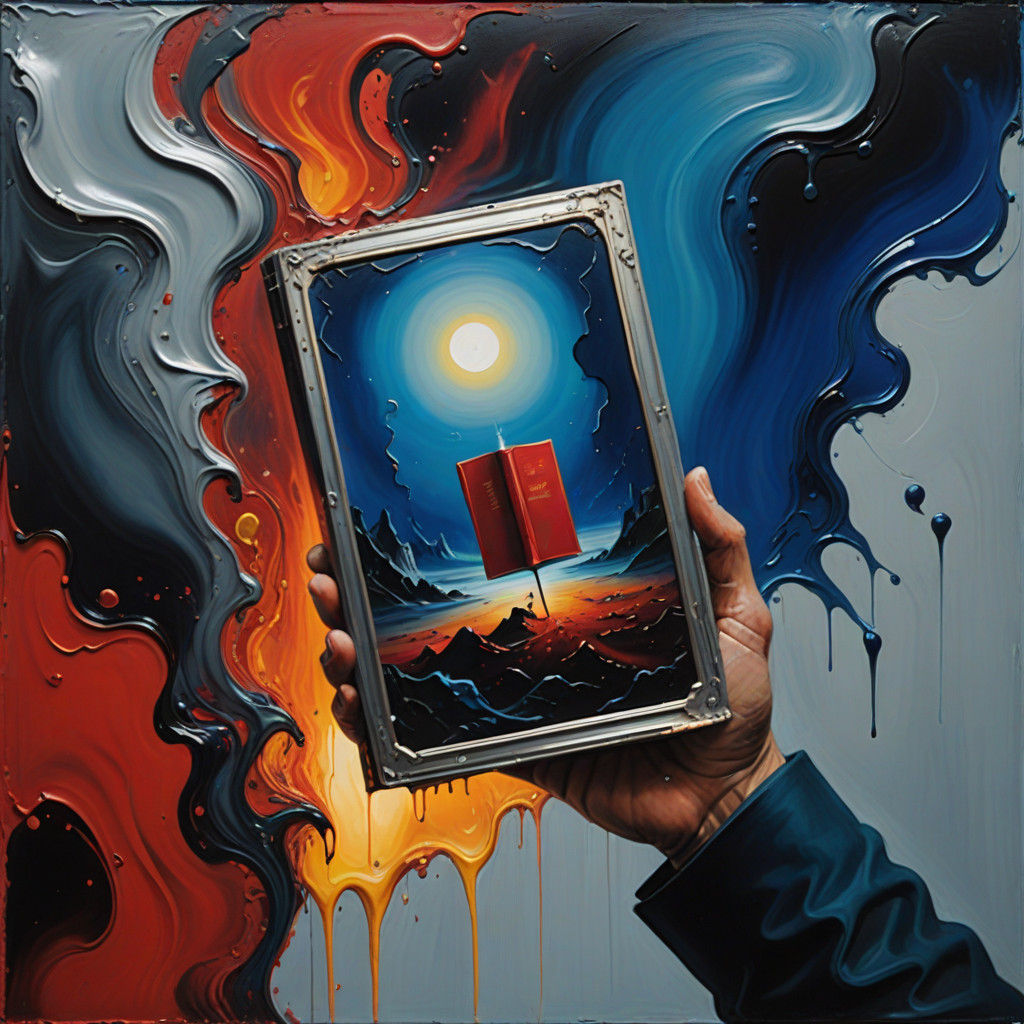 A Dreamlike Oil Painting in the Style of Salvador Dali