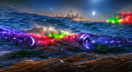 multicolored plasma