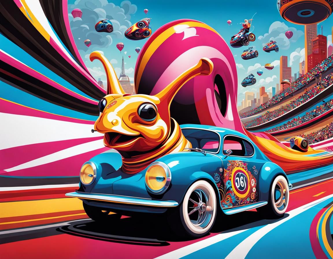 Drag Racing Snail.