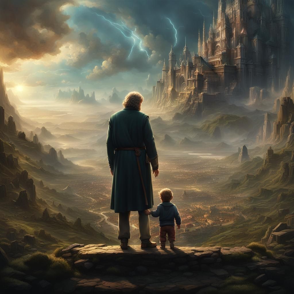 God Speaks to a Curious Child in an Epic Cinematic Scene