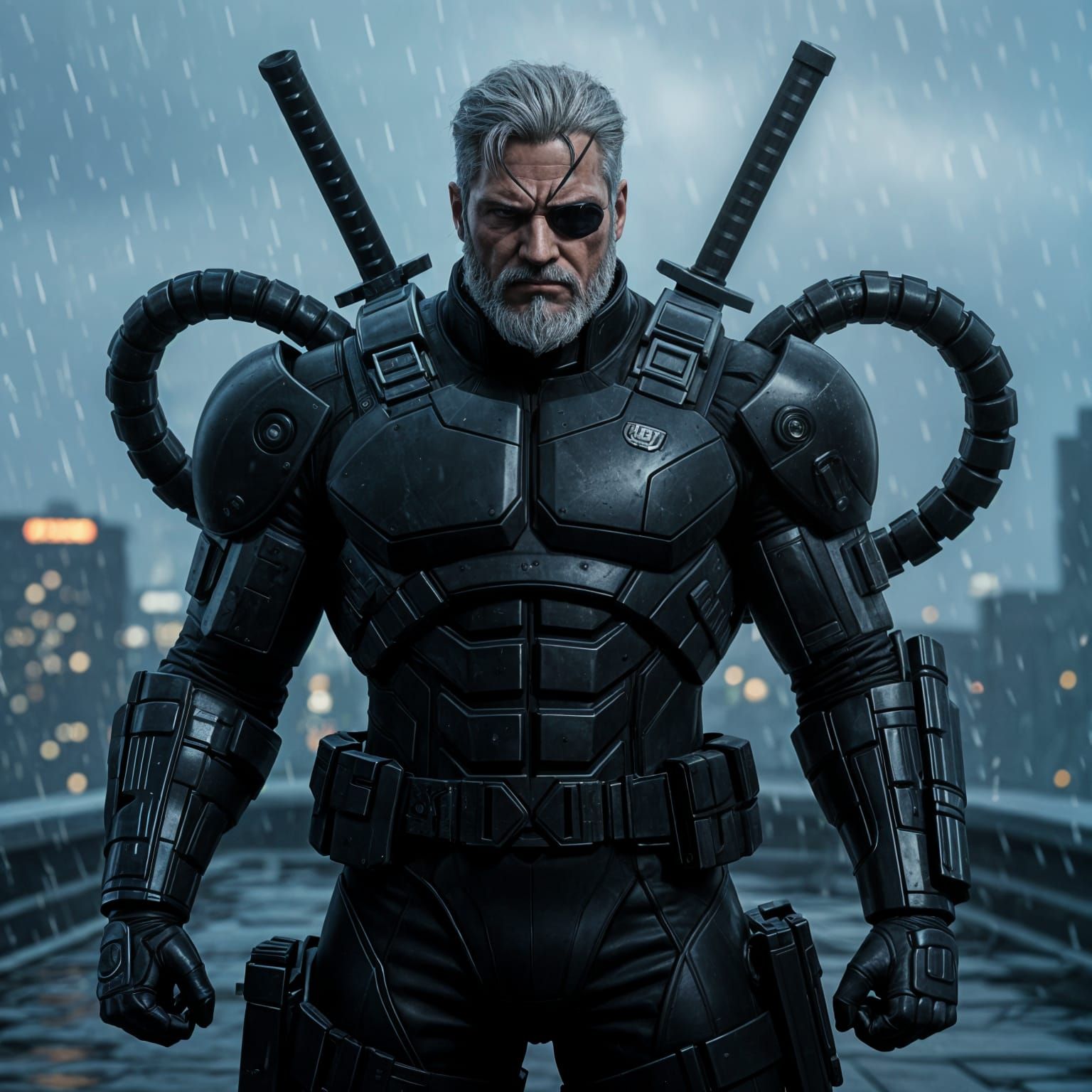 Solidus Snake - Metal Gear Solid 2: Sons of Liberty