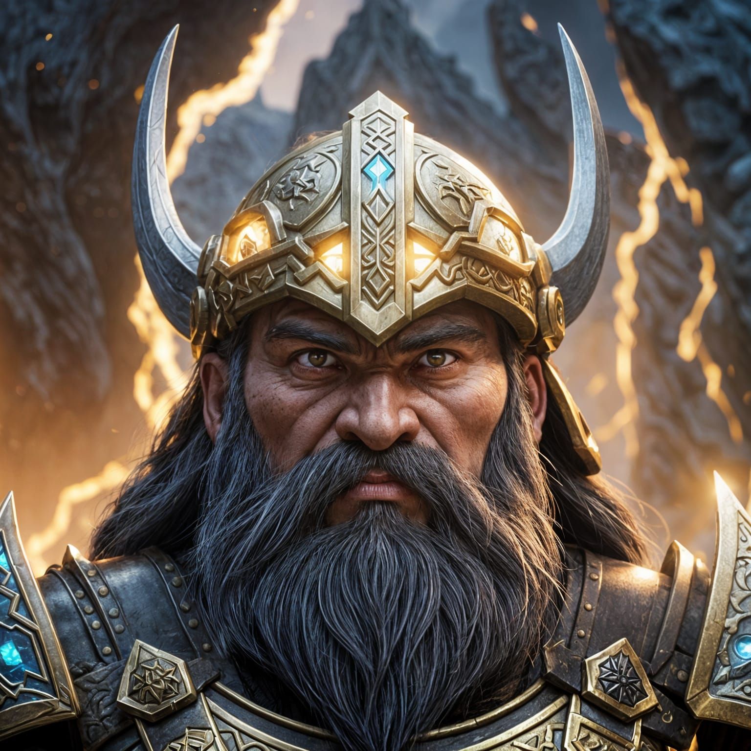 Dwarves in Anime-Inspired 3D Concept Art