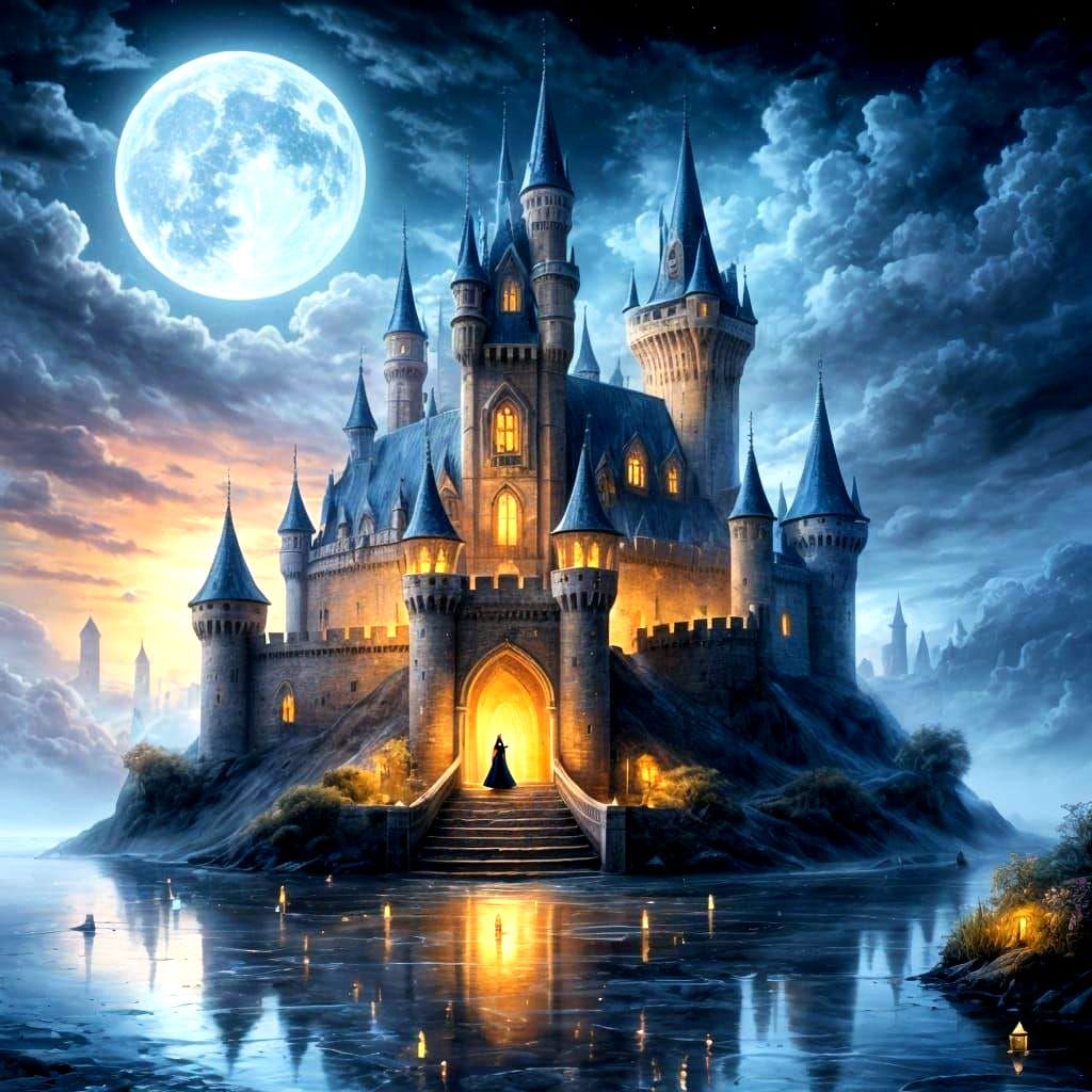Castle with a view.