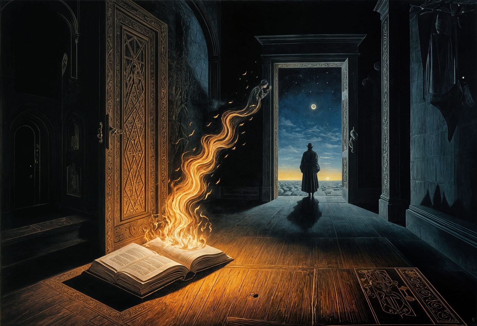 Surreal Departure into a Dark World