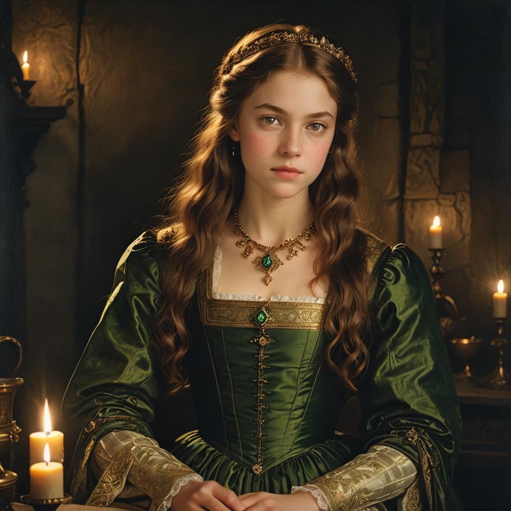 Duchess in 16th-Century Renaissance Style, Inspired by Leona...