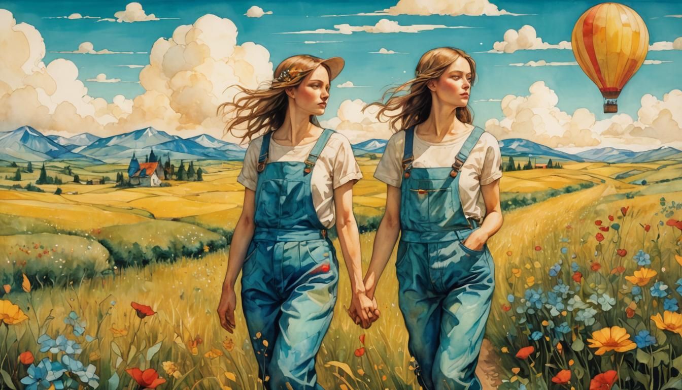 Surreal Dreamscapes in Vibrant Alcohol Ink