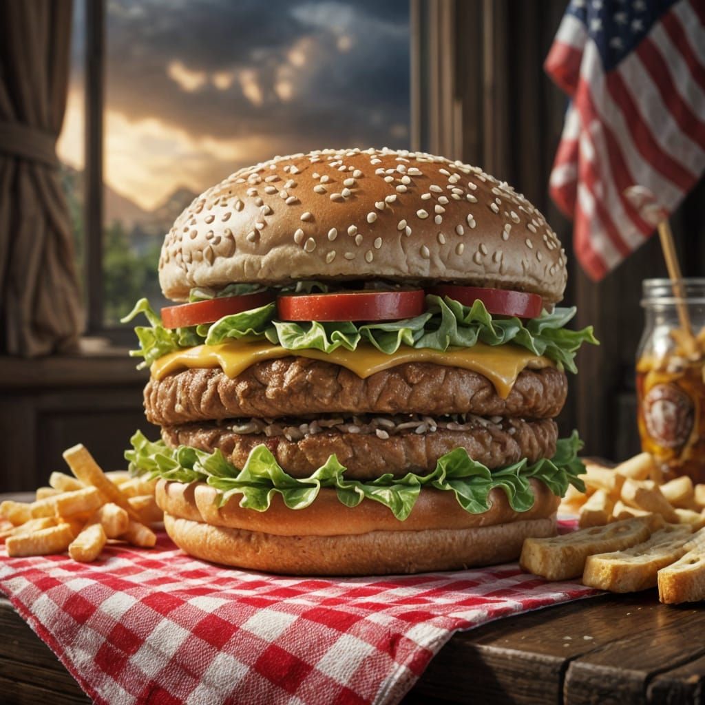 Big Mac Epicness in Gingham Detail