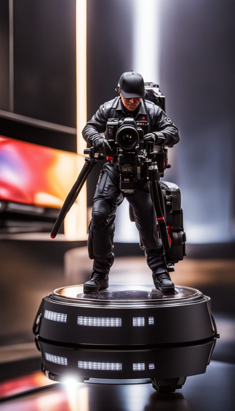 Action Figure in a Luxury Product Box