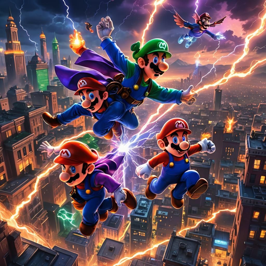 Heroes of the Dusk Sky: Mario and Luigi Soar