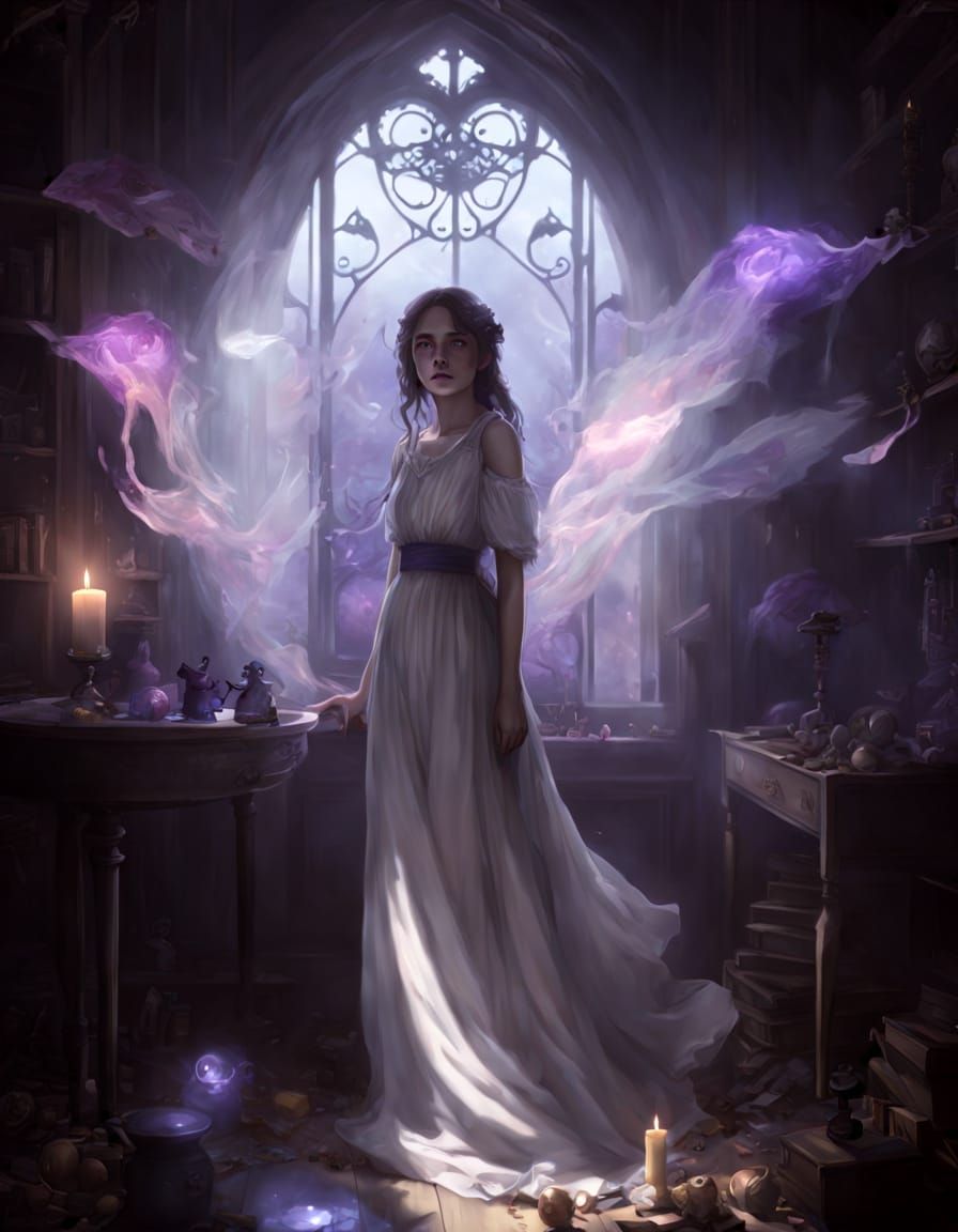 Ethereal Ghost Laments in a Forgotten Victorian Nursery