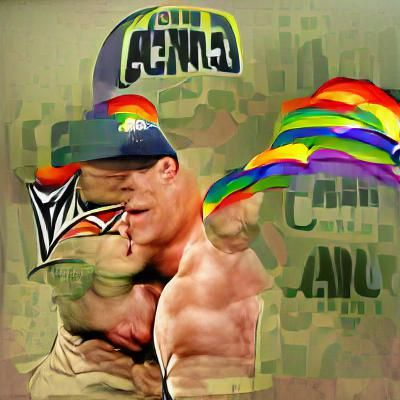 John Cena in a Simple Portrait