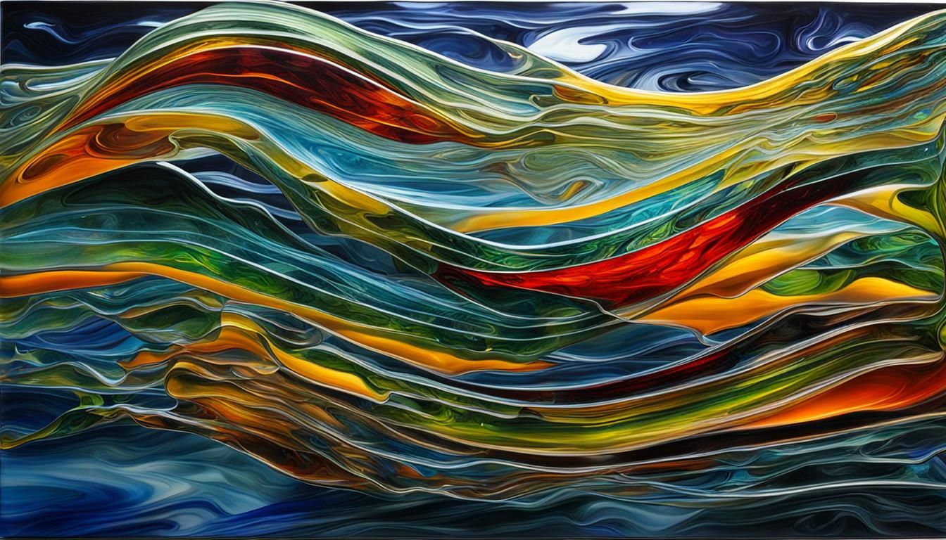 Sculpted Glass Masterpiece