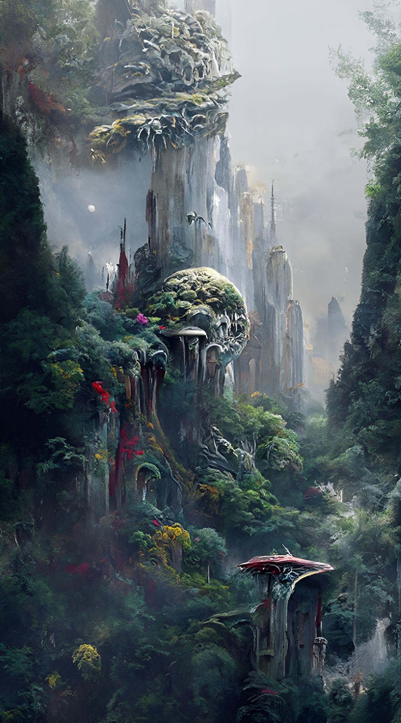 The Forest, fantasy, beautiful, alien planet