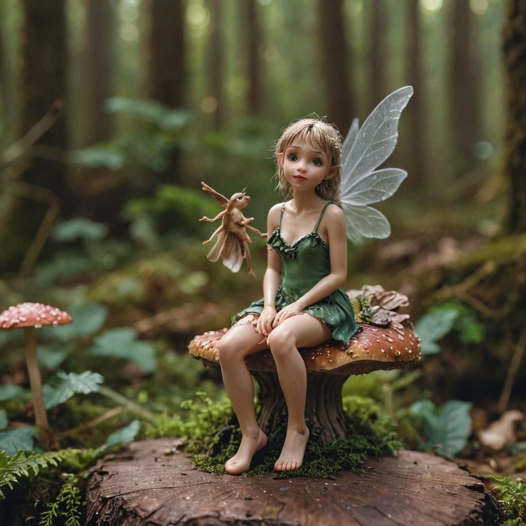 Enchanted Forest Fairy in Photorealistic Detail