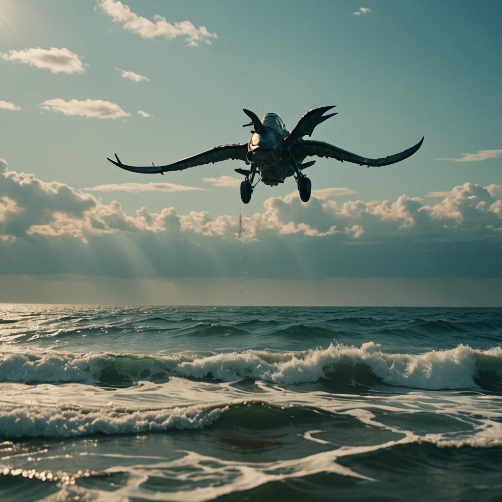 Epic Summer Seascape in Cinematic Film Style