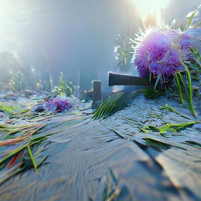 Death in a Stunning 8K 3D Cyberpunk Scene