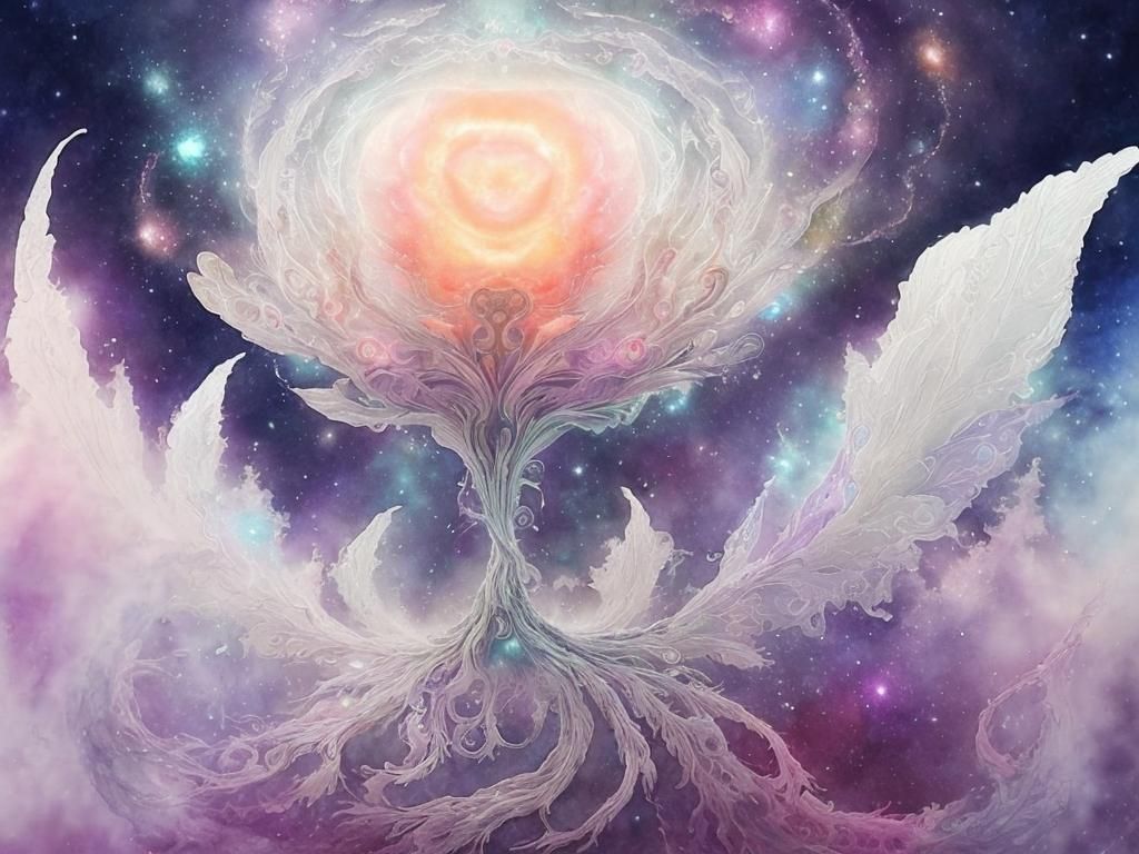 Whispering Fairy Elemental in Watercolor Dreamscapes