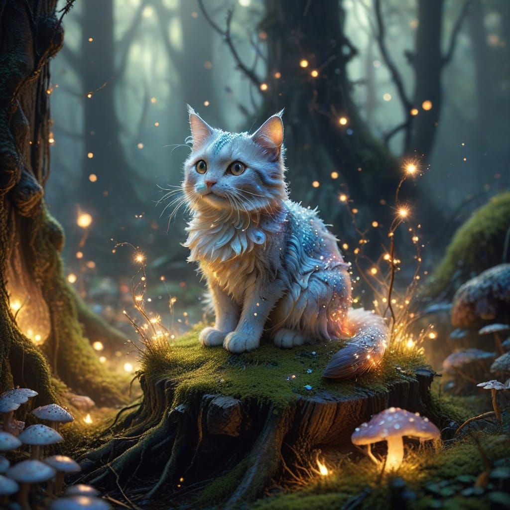 Magical cat
