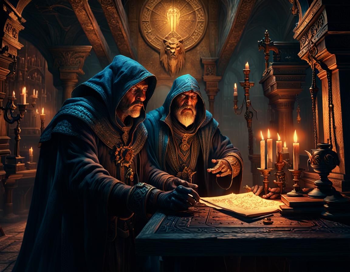 Masterful Dark Fantasy Concept Art