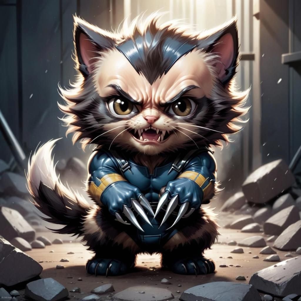 Wolverine Kitten