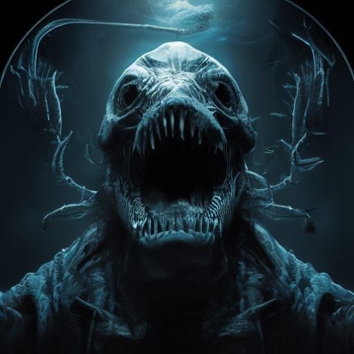 Gothic Horror Abomination Looms in Arctic Ocean Floor