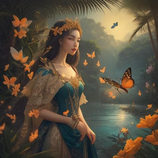 Hyper-Realistic Tropical Paradise in Stunning HDRI