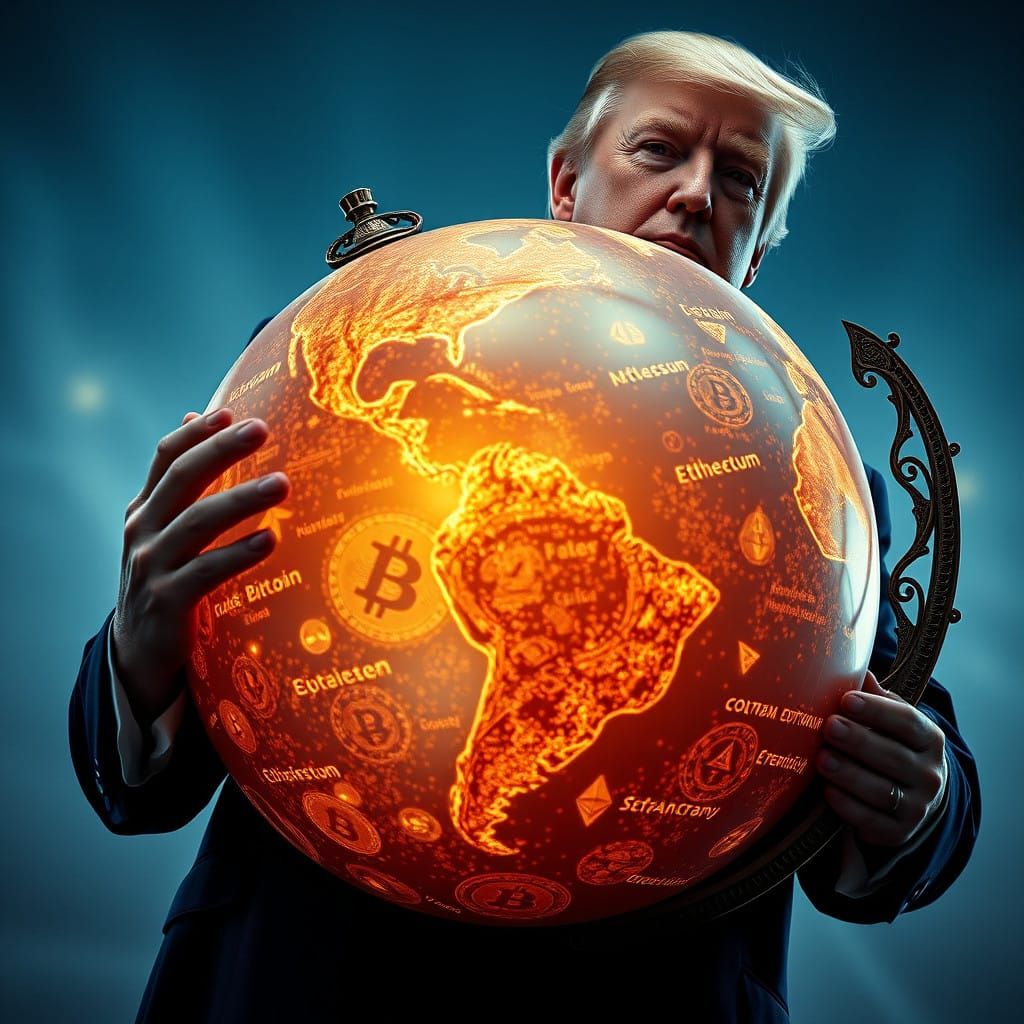 Donald Trump in a Vibrant Crypto Landscape
