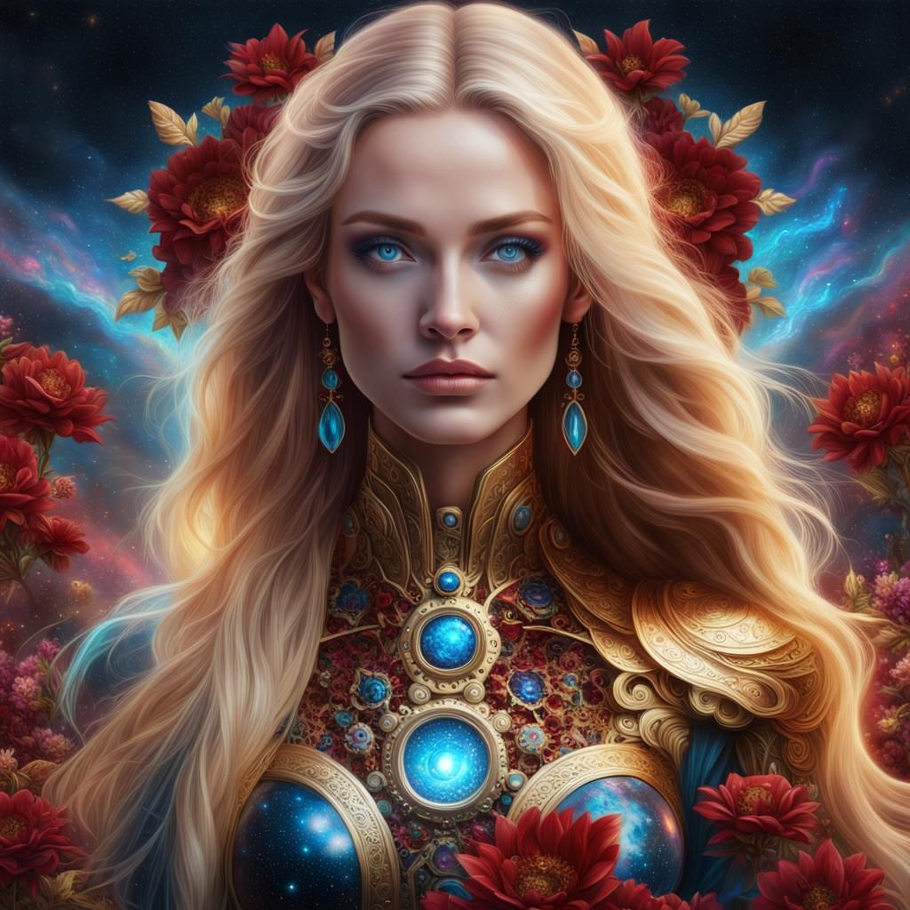 A beautiful woman
