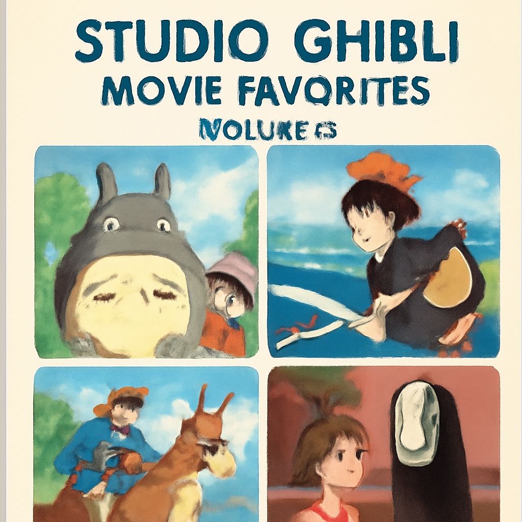 Studio Ghibli Movie Favorites Volume 1